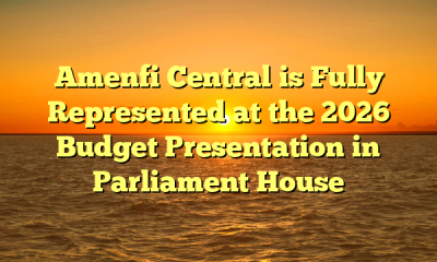 Amenfi Central is Fully Represented at the 2026 Budget Presentation in Parliament House